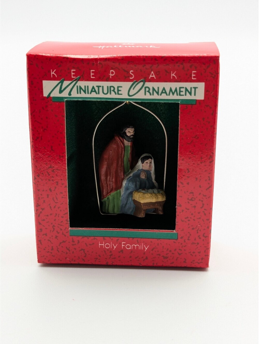 Hallmark Keepsake Holy Family Miniature Ornament 1988, New in Box